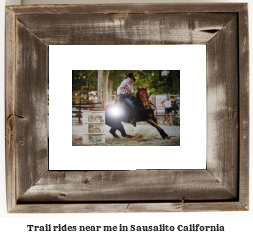 trail rides near me in Sausalito, California